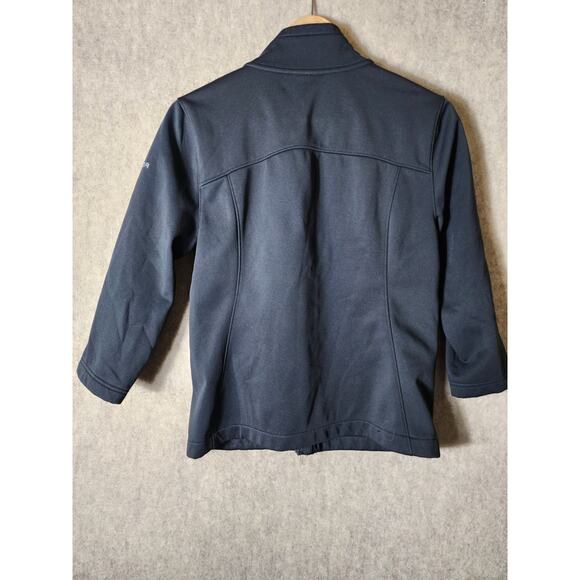 SPYDER Women's Black Full Zip Pockets Medium Weight Form Fitting Jacket SZ S - Picture 2 of 10